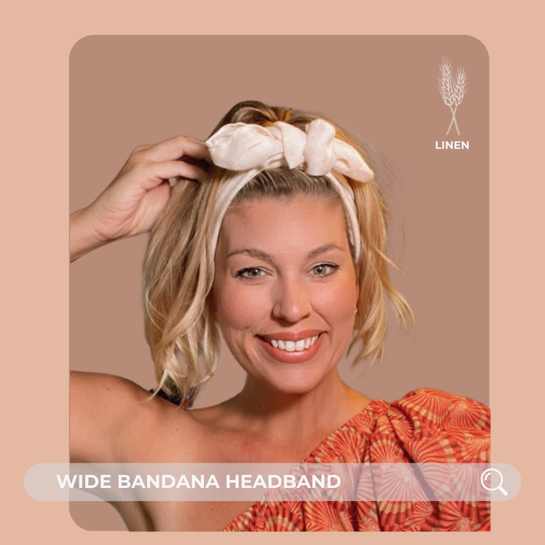 Wide Bandana Style Headband