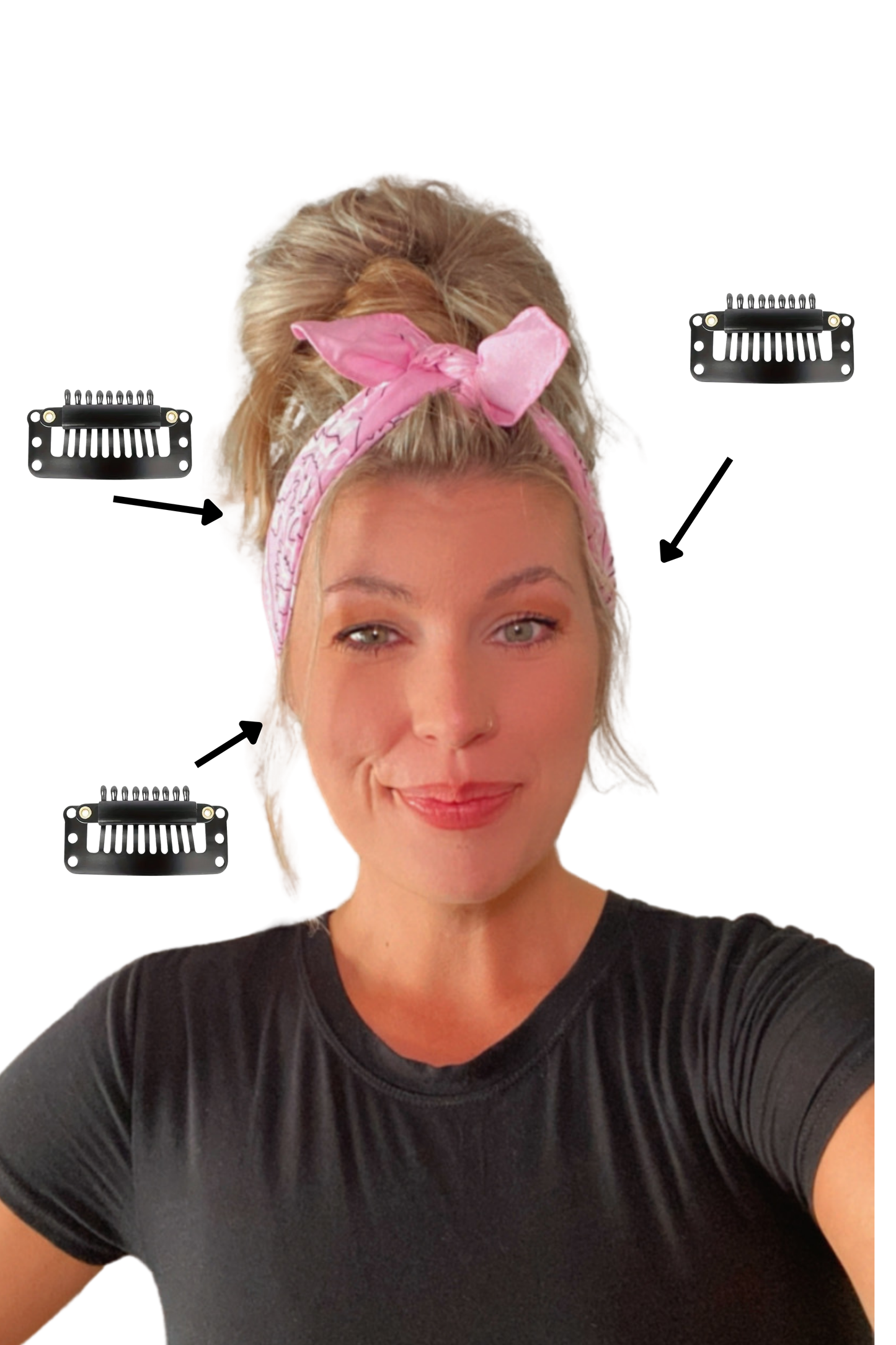 **NEW** Classic Bandana Style Clip-In Headband